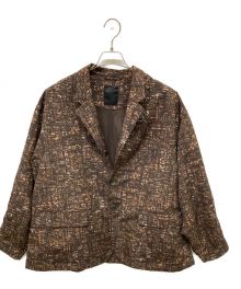 DAIWA PIER39（ダイワ ピア39）の古着「TECH 2B JACKET BATIK」｜ブラウン