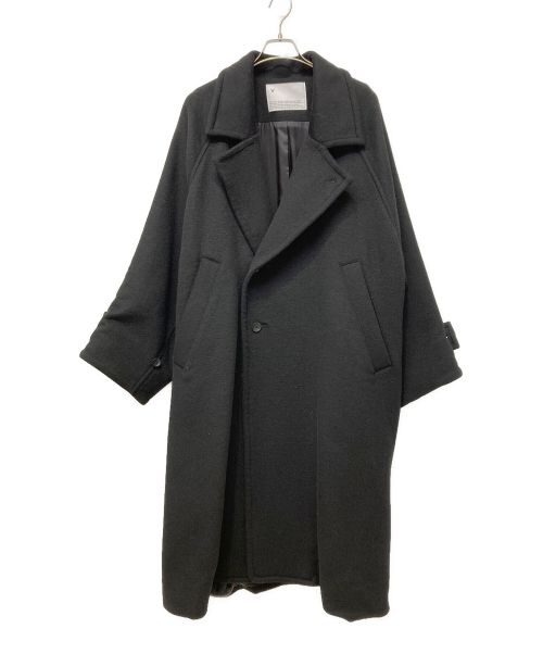 VOAAOV（ヴォアーブ）VOAAOV (ヴォアーブ) SOFT WOOL BEAVER LONG COAT ブラック サイズ:1の古着・服飾アイテム