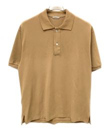 AURALEE（オーラリー）の古着「Super Fine Cotton Pique Big Polo」｜ブラウン