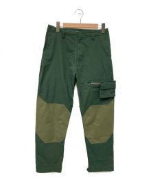 PHINGERIN（フィンガリン）の古着「Moving Diagonal Pants」｜グリーン