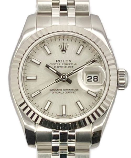 ROLEX（ロレックス）ROLEX (ロレックス) デイトジャスト シルバー文字盤 サイズ:26mmの古着・服飾アイテム