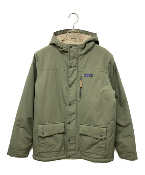 Patagonia（パタゴニア）Patagonia (パタゴニア) BOYS INFURNO JACKET カーキ×ホワイト サイズ:XXLの古着・服飾アイテム