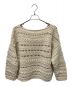 nest Robe (ネストローブ) PERUVIAN WOOL HAND KNIT CROCHET ホワイト サイズ:Free：9800円