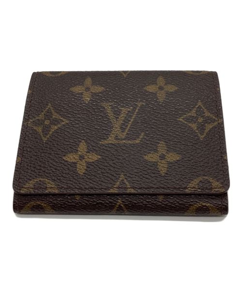 LOUIS VUITTON（ルイ ヴィトン）LOUIS VUITTON (ルイ ヴィトン) カードケース ブラウンの古着・服飾アイテム