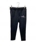 muta MARINE×acanthusムータマリン×アカンサス）の古着「Stretch Jersey Brushed Track Pants」｜ブラック