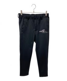 muta MARINE×acanthus（ムータマリン×アカンサス）の古着「Stretch Jersey Brushed Track Pants」｜ブラック