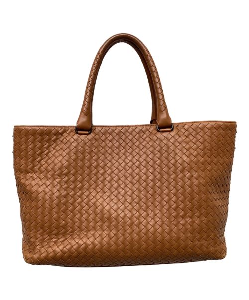 BOTTEGA VENETA（ボッテガベネタ）BOTTEGA VENETA (ボッテガベネタ) トートバッグ ブラウンの古着・服飾アイテム