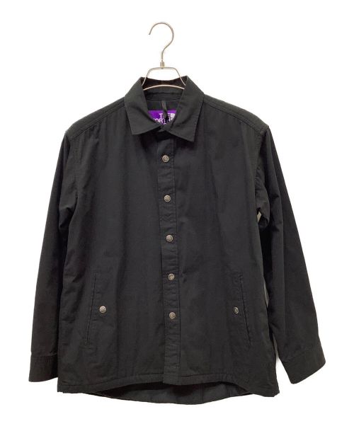 THE NORTHFACE PURPLELABEL（ザ・ノースフェイス パープルレーベル）THE NORTHFACE PURPLELABEL (ザ・ノースフェイス パープルレーベル) Ripstop Shirt Jacket ブラック サイズ:Sの古着・服飾アイテム