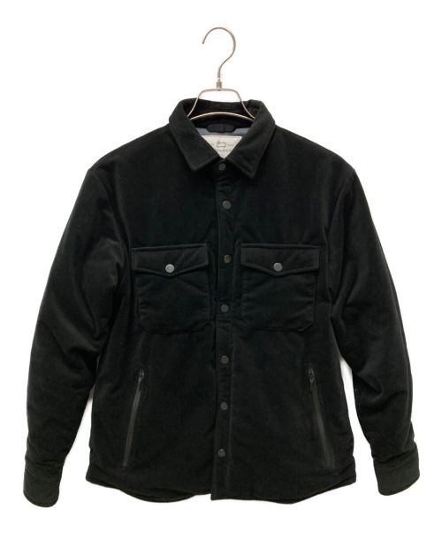 WOOLRICH（ウールリッチ）WOOLRICH (ウールリッチ) コーデュロイインサレーションシャツ ブラック サイズ:Sの古着・服飾アイテム