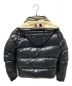 中古・古着 MONCLER (モンクレール) ダウンジャケット ブラック サイズ:00：45000円