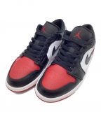 NIKEナイキ）の古着「AIR JORDAN 1 LOW」｜ブラック×レッド