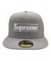 New Era (ニューエラ) Supreme (シュプリーム) キャップ ライトグレー サイズ:7 8/3：11000円