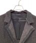 Y's (ワイズ) NEPPY HERRINGBONE LEFT COLLAR SLIT JACKET ブラック サイズ:1：40000円