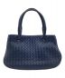 BOTTEGA VENETA (ボッテガベネタ) イントレチャートハンドバッグ ネイビー：55000円