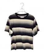 SUGARHILLシュガーヒル）の古着「MULTI STRIPE TEE」｜ブラック×ホワイト