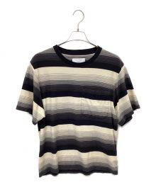 SUGARHILL（シュガーヒル）の古着「MULTI STRIPE TEE」｜ブラック×ホワイト