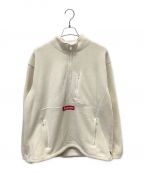 SUPREMEシュプリーム）の古着「Polartec Half Zip Pullover」｜アイボリー