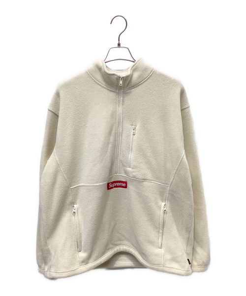 SUPREME（シュプリーム）SUPREME (シュプリーム) Polartec Half Zip Pullover アイボリー サイズ:XLの古着・服飾アイテム