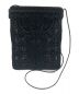 mame kurogouchi（マメクロゴウチ）の古着「Cording Embroidery Pouch With Leather Strap」｜ブラック