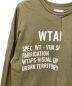 中古・古着 WTAPS (ダブルタップス) ロングスリーブTシャツ カーキ サイズ:Ｘ03：13000円