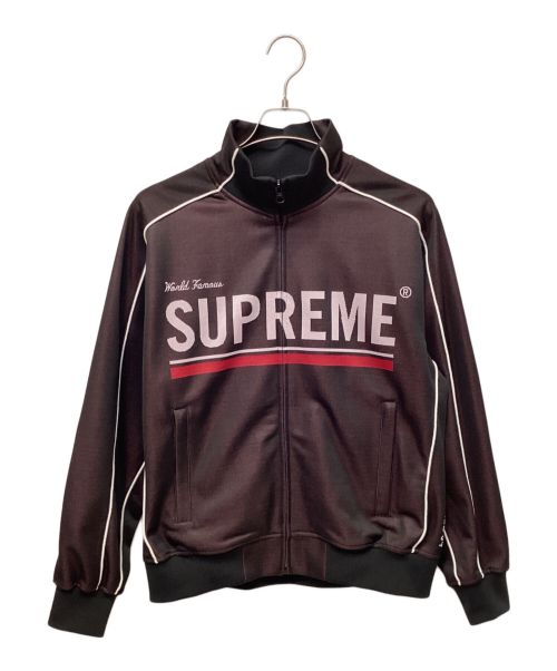 SUPREME（シュプリーム）Supreme (シュプリーム) World Famous Jacquard Jacket パープル サイズ:Mの古着・服飾アイテム