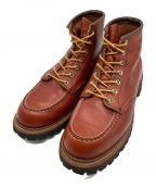 RED WINGレッドウィング）の古着「Classic Work 6inchブーツ」｜ブラウン