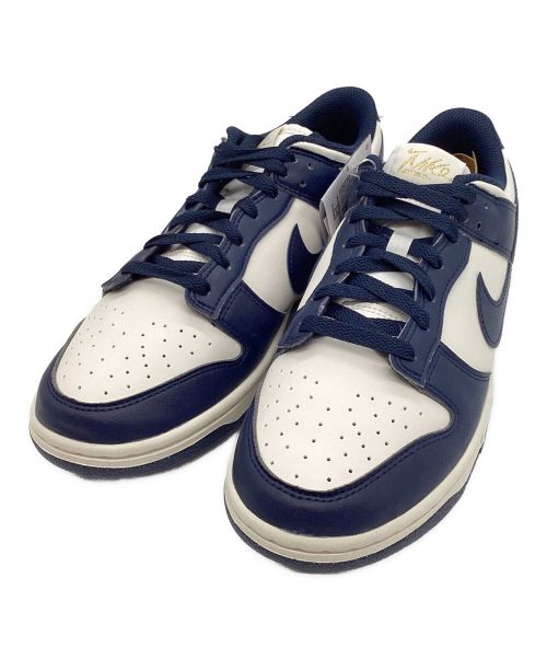 NIKE（ナイキ）NIKE (ナイキ) DUNK LOW ネクスト ネイチャー ホワイト×ネイビー サイズ:10.5の古着・服飾アイテム