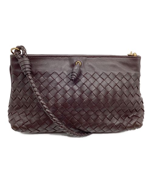 BOTTEGA VENETA（ボッテガベネタ）BOTTEGA VENETA (ボッテガベネタ) イントレチャートワンショルダーバッグの古着・服飾アイテム