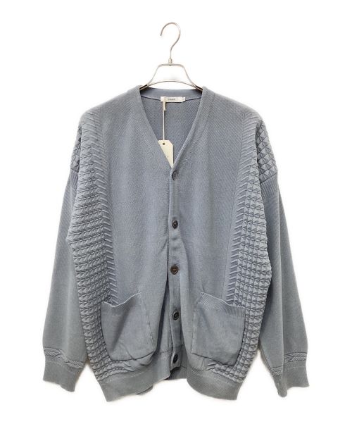 yashiki（ヤシキ）yashiki (ヤシキ) Unabara Cardigan グレー サイズ:Mの古着・服飾アイテム