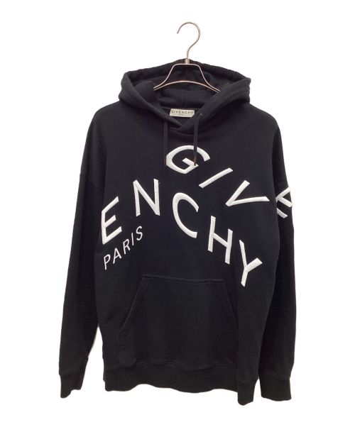 GIVENCHY（ジバンシィ）GIVENCHY (ジバンシィ) プルオーバーパーカー ブラック サイズ:Sの古着・服飾アイテム