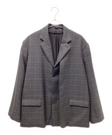 YOKE（ヨーク）の古着「DETACHABLE COLLAR JACKET」｜グレー