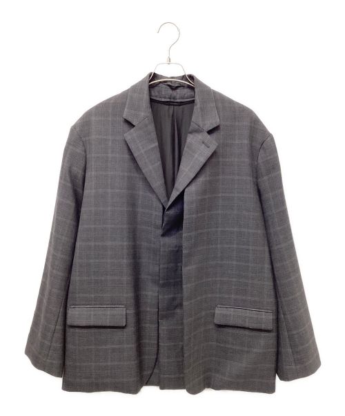 YOKE（ヨーク）YOKE (ヨーク) DETACHABLE COLLAR JACKET グレー サイズ:3の古着・服飾アイテム