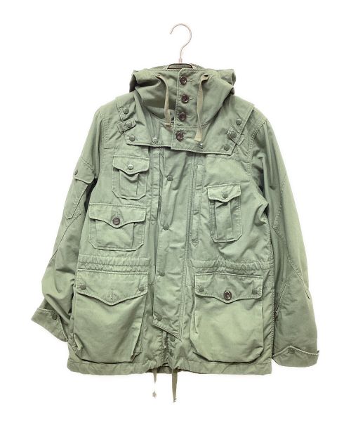 Engineered Garments（エンジニアド ガーメンツ）Engineered Garments (エンジニアド ガーメンツ) Field Parka Nyco Ripstop カーキ サイズ:Lの古着・服飾アイテム