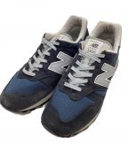 NEW BALANCEニューバランス）の古着「ローカットスニーカー」｜ネイビー