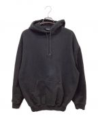 BALENCIAGAバレンシアガ）の古着「LOGO PULLOVER PARKA」｜ブラック