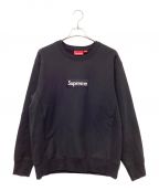 SUPREMEシュプリーム）の古着「Box Logo Crewneck」｜ブラック