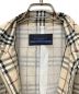 中古・古着 BURBERRY BLUE LABEL (バーバリーブルーレーベル) ジップアップジャケット ベージュ サイズ:なし：15000円