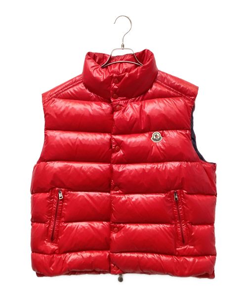 MONCLER（モンクレール）MONCLER (モンクレール) ダウンベスト レッド サイズ:US 6の古着・服飾アイテム