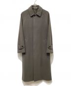 AURALEEオーラリー）の古着「CASHMERE WOOL MOSSER SOUTIEN COLLAR COAT」｜グレー