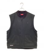 SUPREMEシュプリーム）の古着「Windstopper work vest」｜ブラック