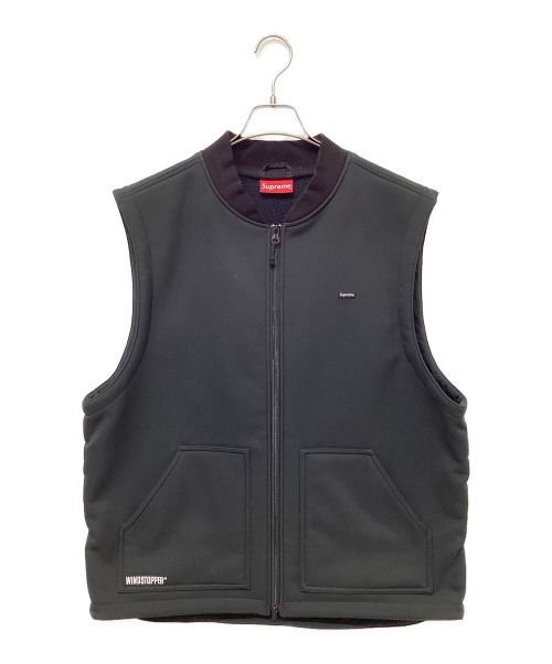 SUPREME（シュプリーム）Supreme (シュプリーム) Windstopper work vest ブラック サイズ:XLの古着・服飾アイテム