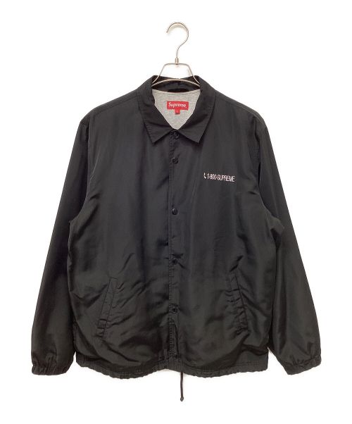 SUPREME（シュプリーム）SUPREME (シュプリーム) コーチジャケット ブラック サイズ:Lの古着・服飾アイテム