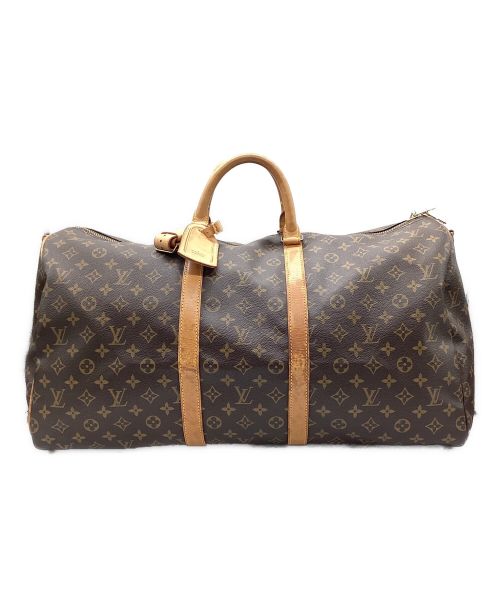 LOUIS VUITTON（ルイ ヴィトン）LOUIS VUITTON (ルイ ヴィトン) キーポル・バンドリエール55 ブラウンの古着・服飾アイテム