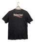 中古・古着 BALENCIAGA (バレンシアガ) キャンペーンロゴTシャツ ブラック サイズ:XS：20000円