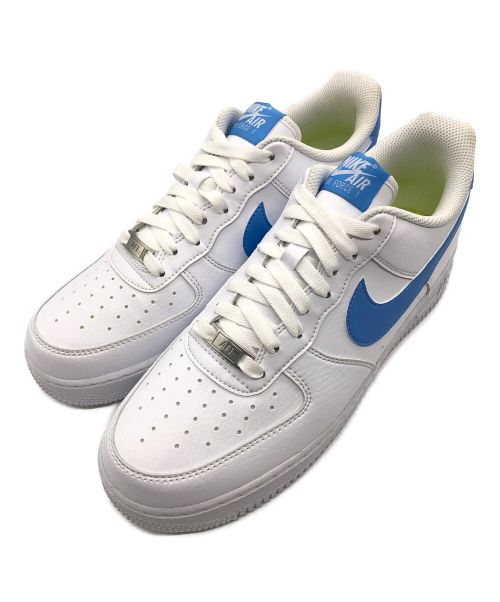 NIKE（ナイキ）NIKE (ナイキ) AIR FORCE 1 '07 NEXT NATURE ブルー×ホワイト サイズ:27の古着・服飾アイテム