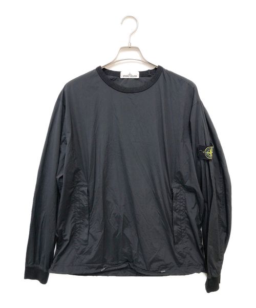 STONE ISLAND（ストーンアイランド）STONE ISLAND (ストーンアイランド) ナイロンプルオーバー ブラック サイズ:XLの古着・服飾アイテム