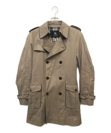 BURBERRY BLACK LABEL（バーバリーブラックレーベル）の古着「トレンチコート」｜ブラウン