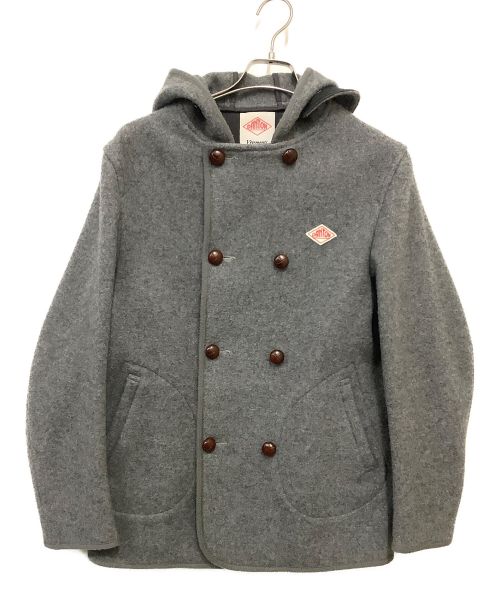 DANTON（ダントン）DANTON (ダントン) メルトンフーデッドコート グレー サイズ:42の古着・服飾アイテム