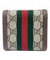 GUCCI (グッチ) 2つ折り財布 ベージュ：36000円