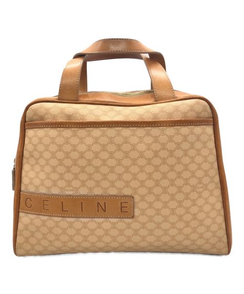 CELINE（セリーヌ）CELINE (セリーヌ) マカダム柄ハンドバッグ ブラウンの古着・服飾アイテム